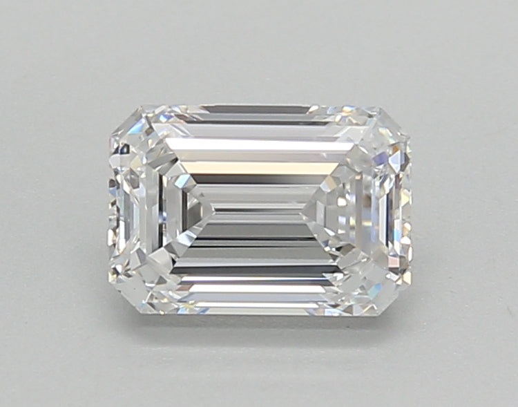 1.02 Carat Emerald Shaped, Excellent Cut, D Color, VVS1 Clarity, IGI Certified Lab Grown Diamond