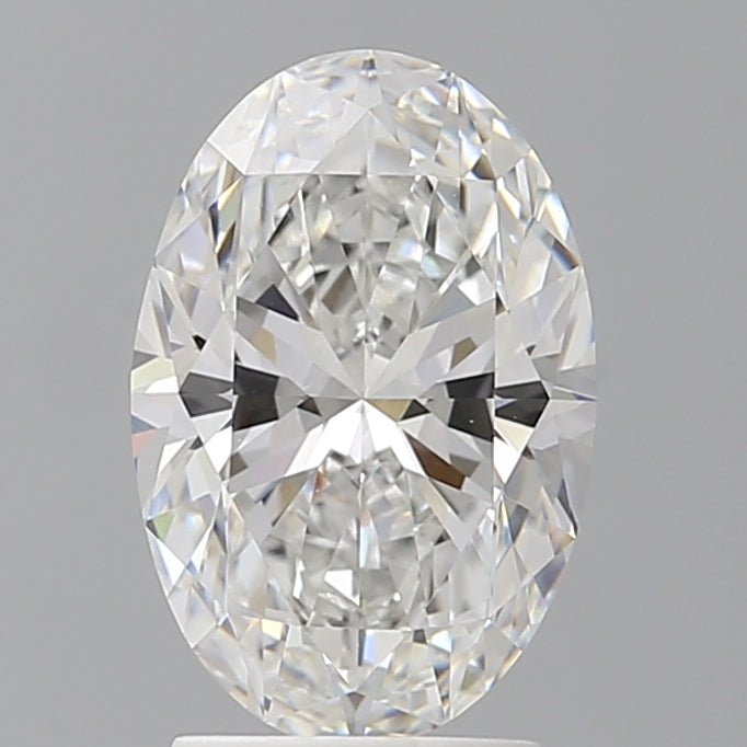2.59 Carat Oval Shaped, Ideal Cut, E Color, VVS2 Clarity, IGI Certified Lab Grown Diamond