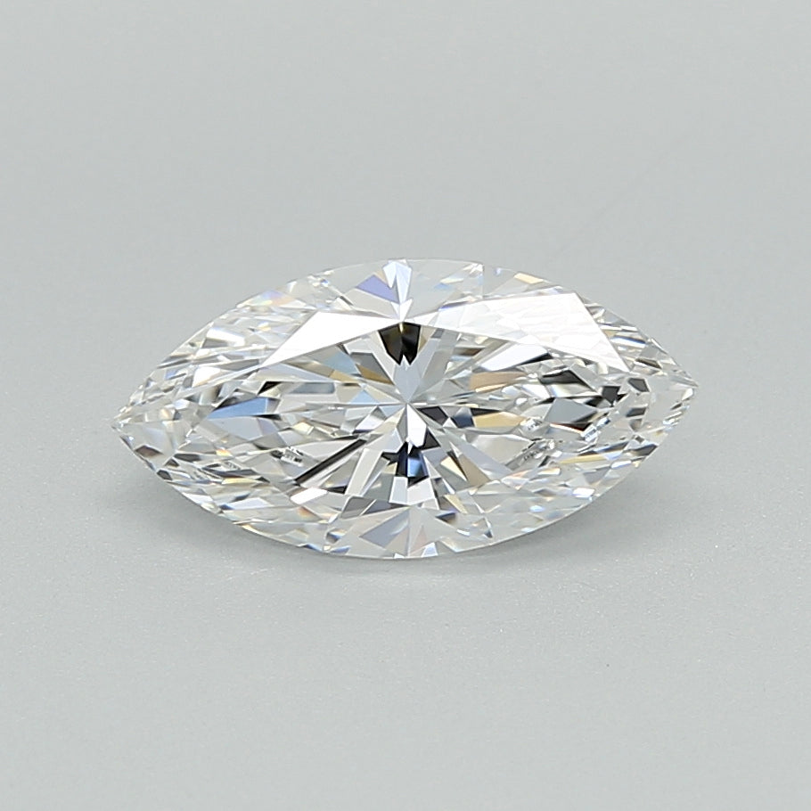 1.03 Carat Marquise Shaped, Excellent Cut, D Color, VVS2 Clarity, IGI Certified Lab Grown Diamond