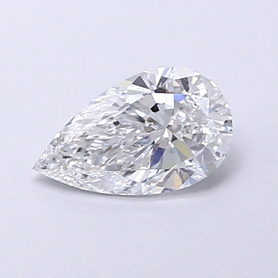 0.47 Carat Pear Shaped, Very Good Cut, D Color, VS1 Clarity, IGI Certified Lab Grown Diamond