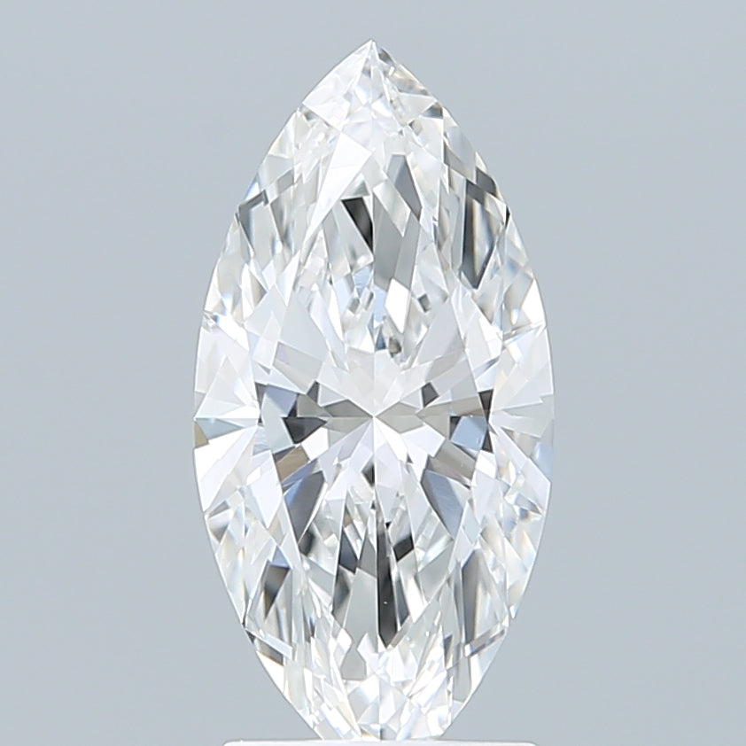 2.08 Carat Marquise Shaped, Ideal Cut, E Color, VVS2 Clarity, IGI Certified Lab Grown Diamond
