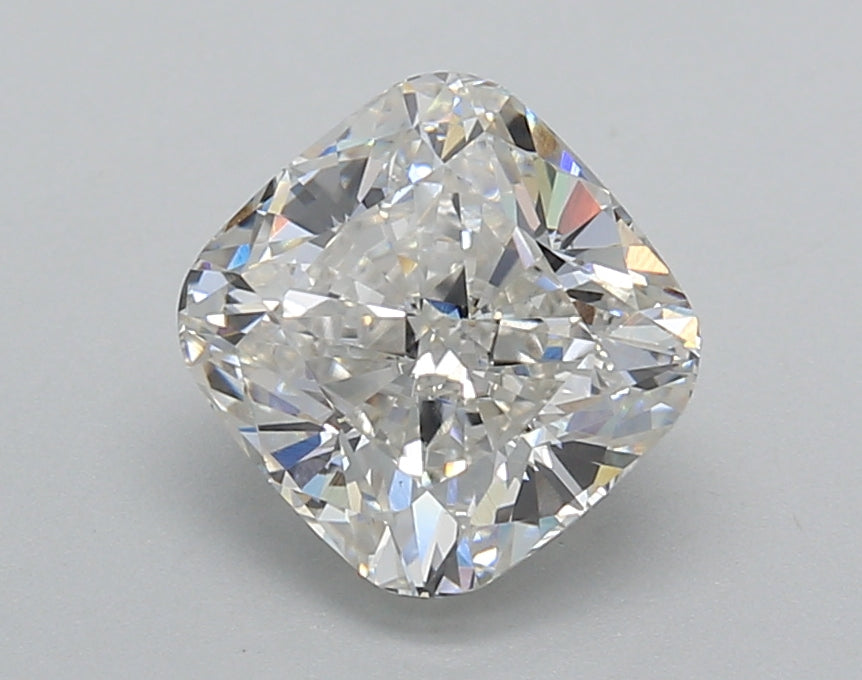 2.02 Carat Cushion Shaped, Excellent Cut, F Color, VS1 Clarity, IGI Certified Lab Grown Diamond