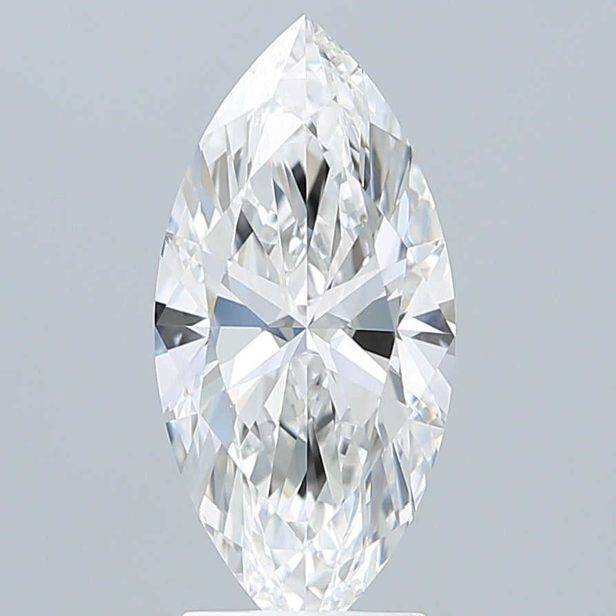 2.58 Carat Marquise Shaped, Ideal Cut, F Color, VVS2 Clarity, IGI Certified Lab Grown Diamond