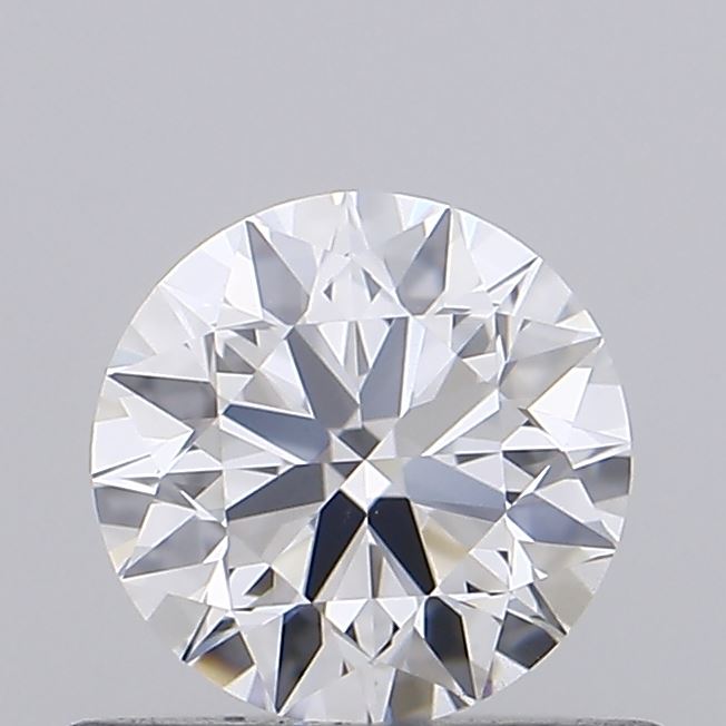 0.53 Carat Round Shaped, Ideal Cut, D Color, VS1 Clarity, IGI Certified Lab Grown Diamond