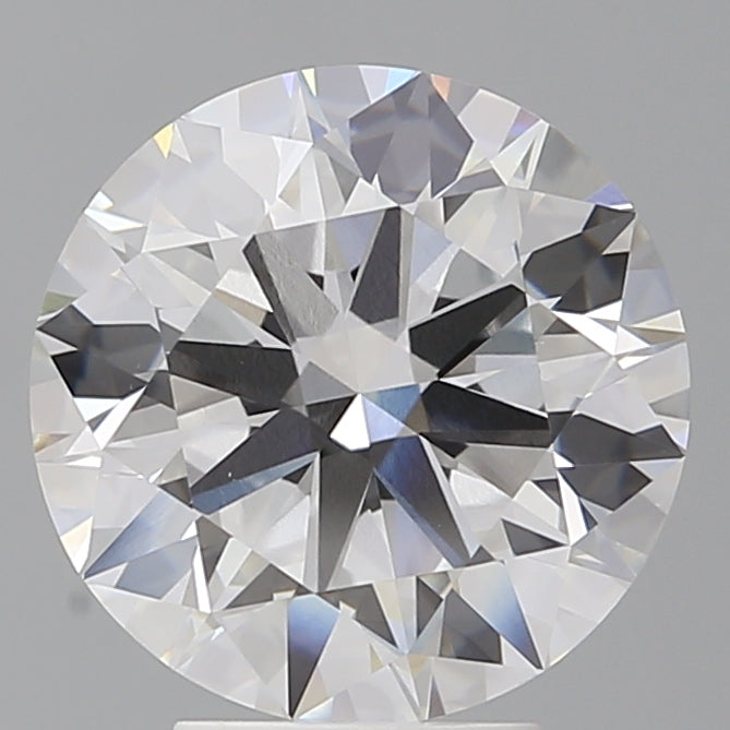 4.58 Carat Round Shaped, Ideal Cut, E Color, VVS2 Clarity, IGI Certified Lab Grown Diamond