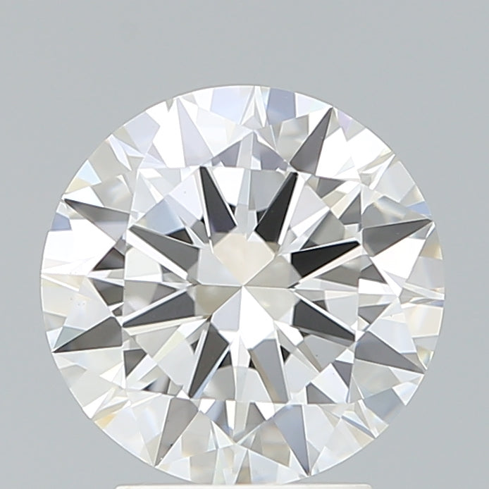 3.00 Carat Round Shaped, Excellent Cut, G Color, VVS2 Clarity, IGI Certified Lab Grown Diamond