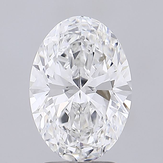 2.95 Carat Oval Shaped, Ideal Cut, E Color, VVS1 Clarity, IGI Certified Lab Grown Diamond