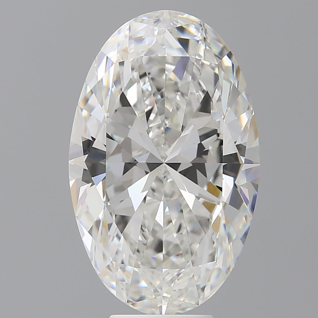 8.04 Carat Oval Shaped, Ideal Cut, E Color, VVS2 Clarity, IGI Certified Lab Grown Diamond