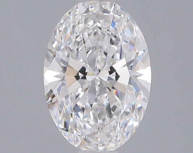 1.54 Carat Oval Shaped, Ideal Cut, D Color, VVS2 Clarity, IGI Certified Lab Grown Diamond