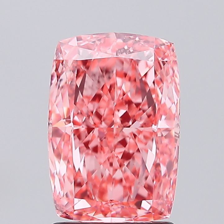 2.03 Carat Cushion Shaped, Ideal Cut, VS2 Clarity, IGI Certified Lab Grown Diamond