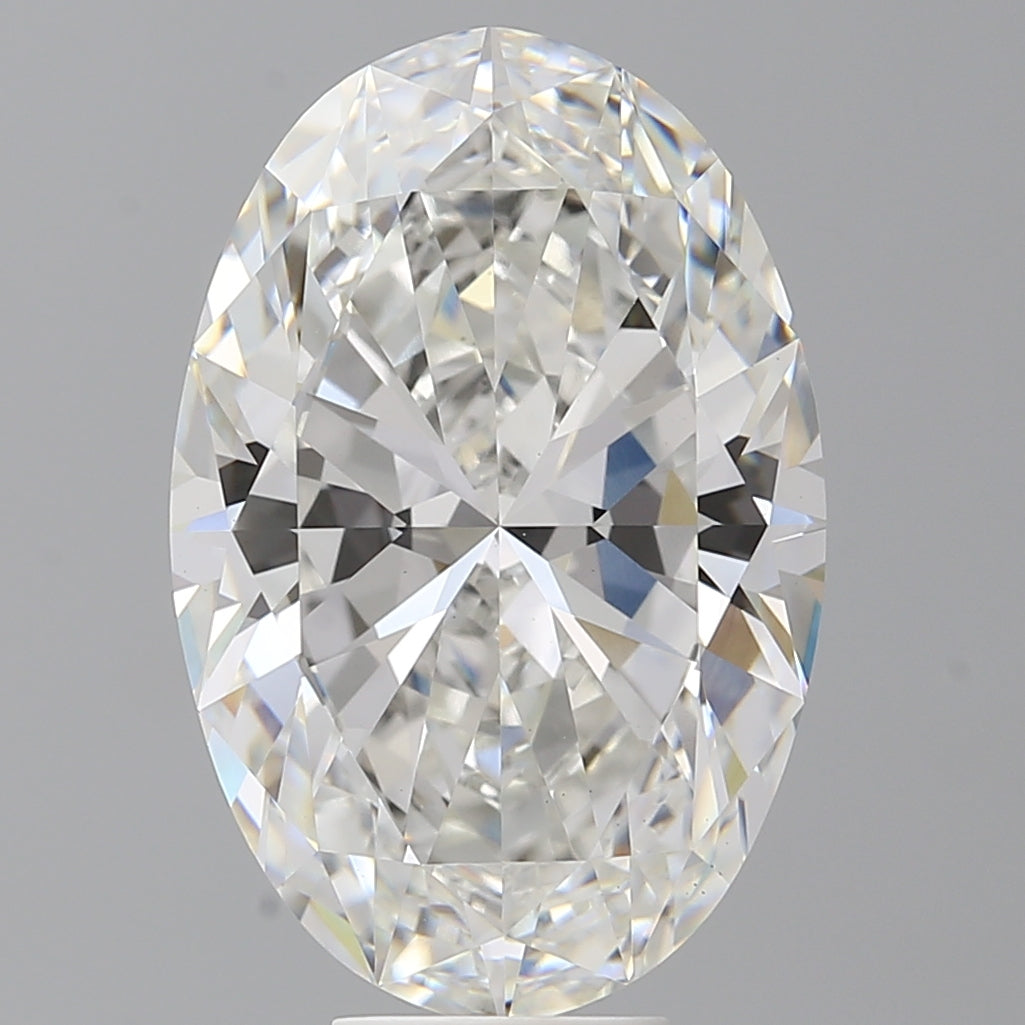 9.06 Carat Oval Shaped, Ideal Cut, F Color, VVS2 Clarity, IGI Certified Lab Grown Diamond