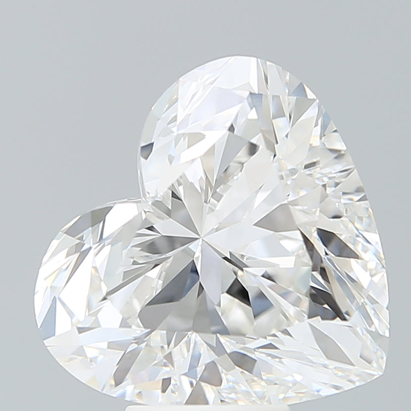 7.78 Carat Heart Shaped, Ideal Cut, E Color, VS1 Clarity, IGI Certified Lab Grown Diamond