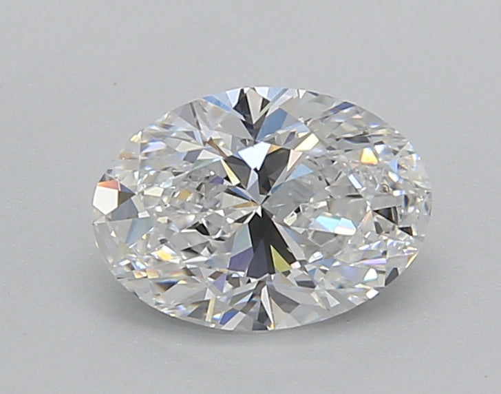 1.00 Carat Oval Shaped, Very Good Cut, D Color, VVS2 Clarity, IGI Certified Lab Grown Diamond