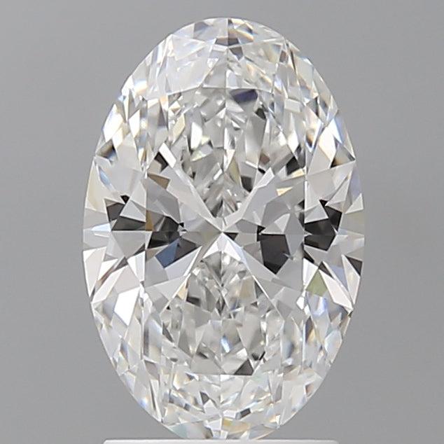 2.10 Carat Oval Shaped, Ideal Cut, E Color, VVS2 Clarity, IGI Certified Lab Grown Diamond