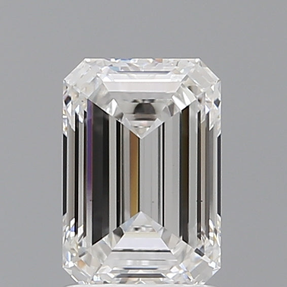 1.60 Carat Emerald Shaped, Excellent Cut, E Color, VS1 Clarity, IGI Certified Lab Grown Diamond