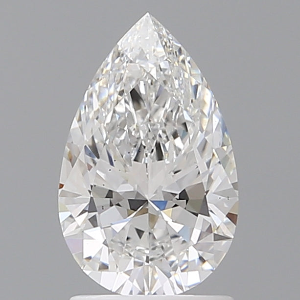 1.60 Carat Pear Shaped, Ideal Cut, D Color, VS2 Clarity, IGI Certified Lab Grown Diamond