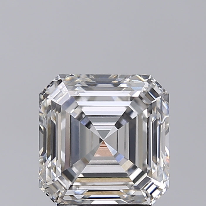 3.00 Carat Asscher Shaped, Very Good Cut, F Color, VVS2 Clarity, IGI Certified Lab Grown Diamond
