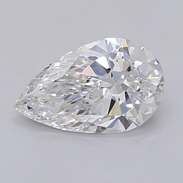 1.01 Carat Pear Shaped, Excellent Cut, D Color, VVS2 Clarity, IGI Certified Lab Grown Diamond