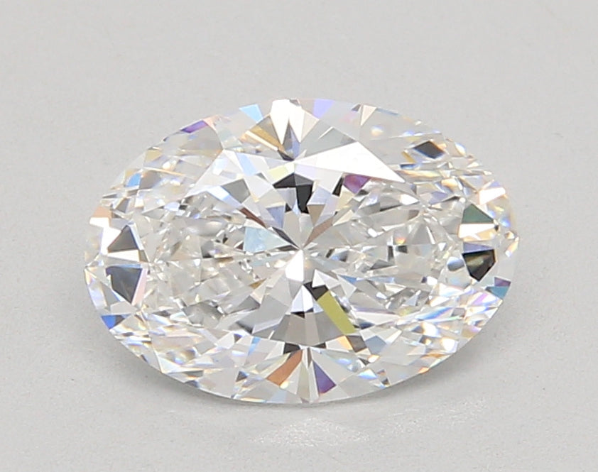 2.06 Carat Oval Shaped, Ideal Cut, D Color, VVS1 Clarity, IGI Certified Lab Grown Diamond
