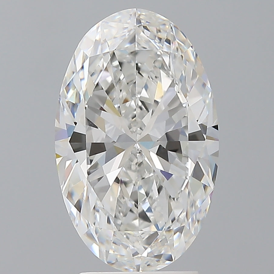 3.53 Carat Oval Shaped, Ideal Cut, E Color, VS1 Clarity, IGI Certified Lab Grown Diamond