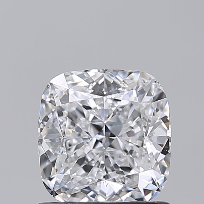 1.02 Carat Cushion Shaped, Excellent Cut, D Color, VVS2 Clarity, IGI Certified Lab Grown Diamond