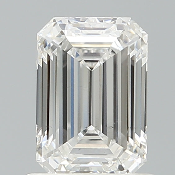 1.09 Carat Emerald Shaped, Ideal Cut, D Color, VS2 Clarity, IGI Certified Lab Grown Diamond