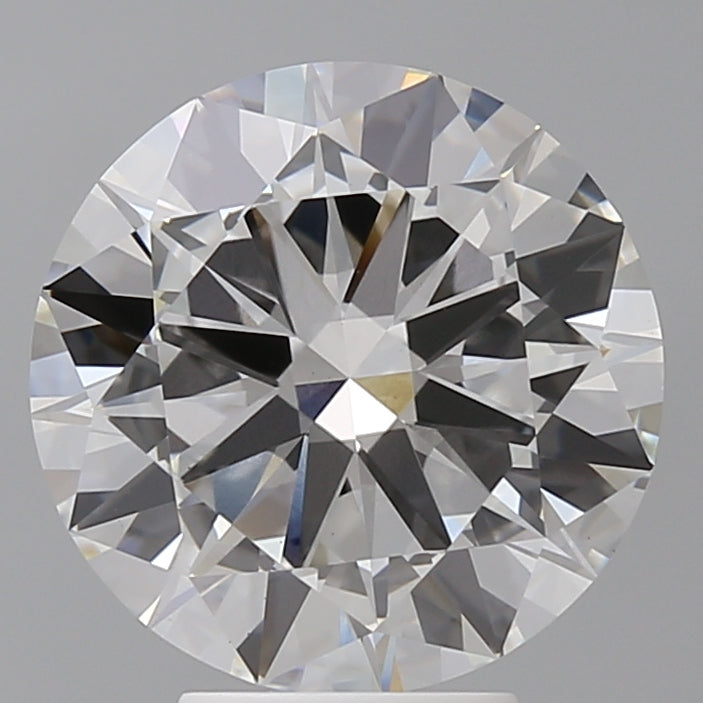 5.01 Carat Round Shaped, Excellent Cut, E Color, VVS2 Clarity, IGI Certified Lab Grown Diamond