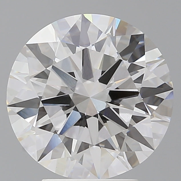 4.05 Carat Round Shaped, Ideal Cut, E Color, VVS2 Clarity, IGI Certified Lab Grown Diamond