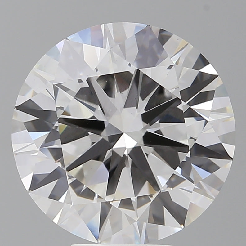 7.56 Carat Round Shaped, Ideal Cut, F Color, VS1 Clarity, IGI Certified Lab Grown Diamond