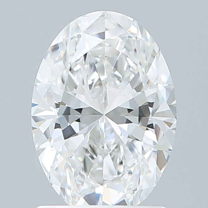 1.57 Carat Oval Shaped, Excellent Cut, D Color, VVS2 Clarity, IGI Certified Lab Grown Diamond