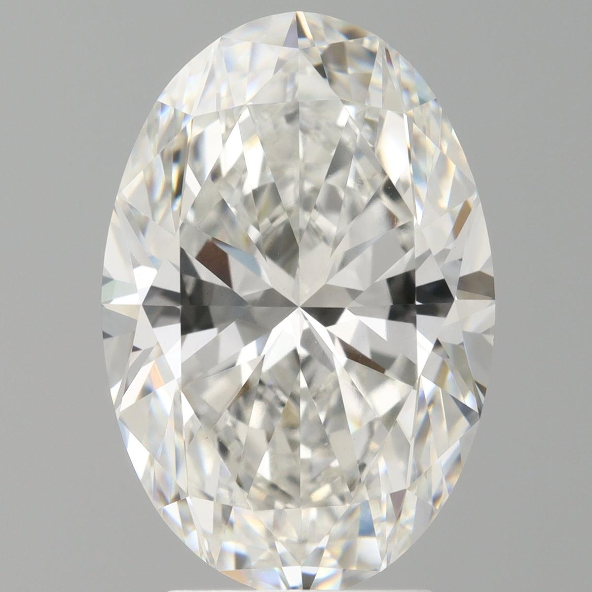 4.04 Carat Oval Shaped, Ideal Cut, F Color, VVS2 Clarity, IGI Certified Lab Grown Diamond
