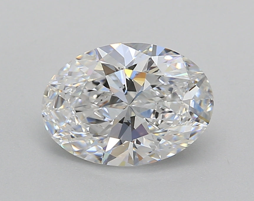 1.52 Carat Oval Shaped, Excellent Cut, D Color, VVS2 Clarity, IGI Certified Lab Grown Diamond