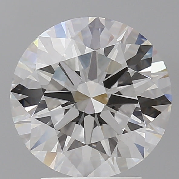 3.09 Carat Round Shaped, Ideal Cut, F Color, VS1 Clarity, IGI Certified Lab Grown Diamond
