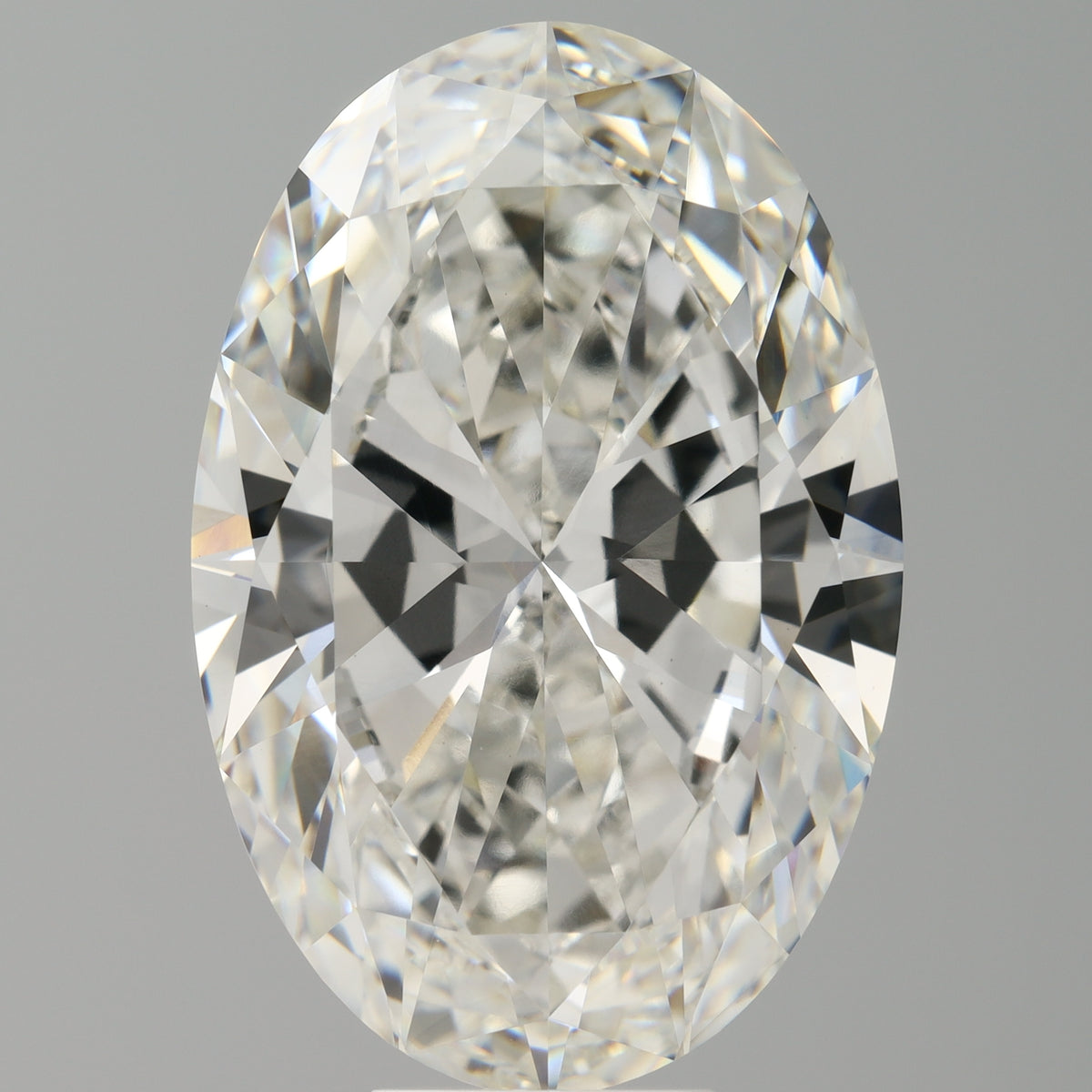 10.06 Carat Oval Shaped, Ideal Cut, F Color, VVS2 Clarity, IGI Certified Lab Grown Diamond