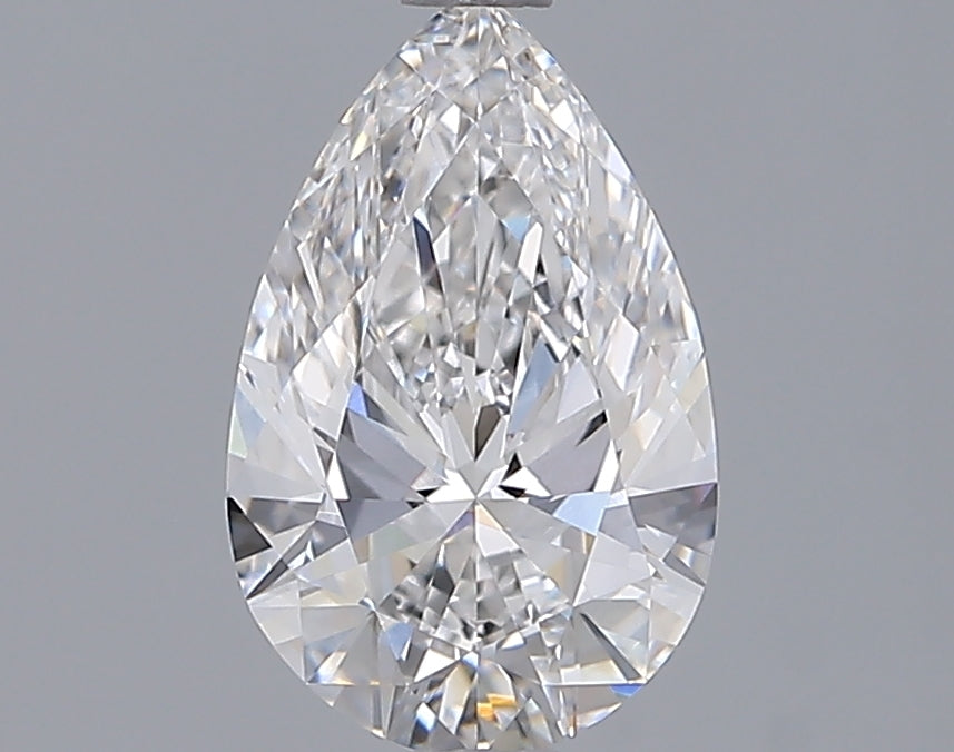 1.45 Carat Pear Shaped, Ideal Cut, D Color, VVS1 Clarity, IGI Certified Lab Grown Diamond