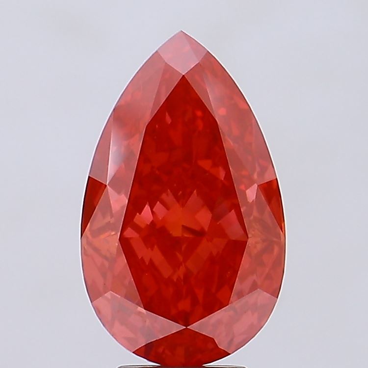 6.54 Carat Pear Shaped, Excellent Cut, VS2 Clarity, IGI Certified Lab Grown Diamond