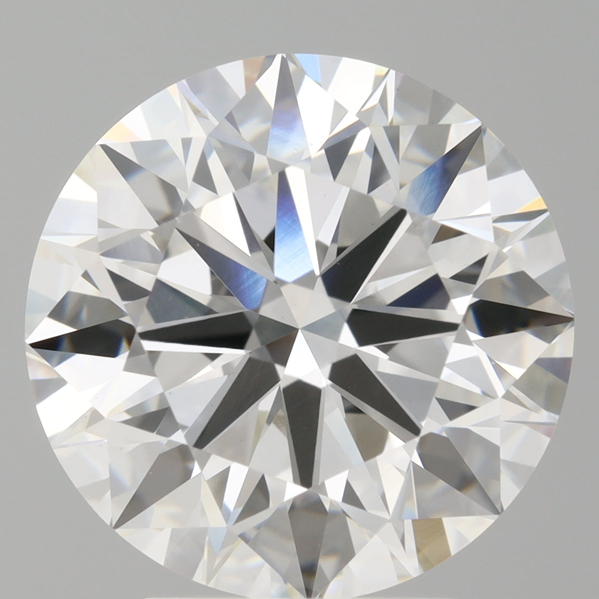 4.05 Carat Round Shaped, Ideal Cut, E Color, VVS2 Clarity, IGI Certified Lab Grown Diamond