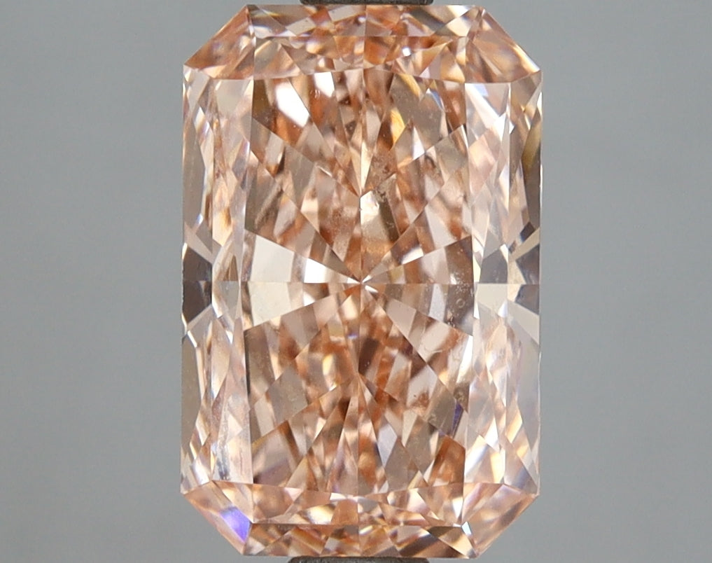 3.02 Carat Radiant Shaped, Ideal Cut, VVS2 Clarity, IGI Certified Lab Grown Diamond