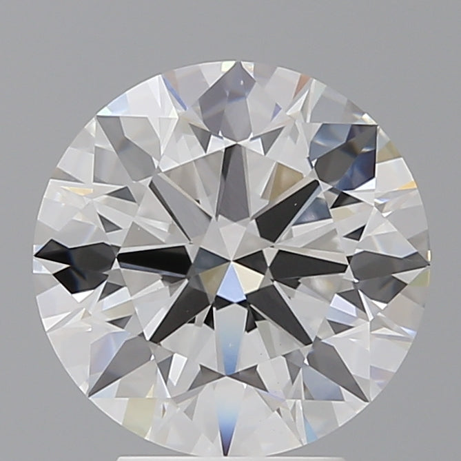 4.02 Carat Round Shaped, Ideal Cut, E Color, VVS2 Clarity, IGI Certified Lab Grown Diamond