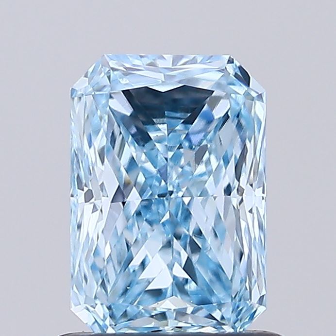 0.82 Carat Radiant Shaped, Ideal Cut, VS1 Clarity, IGI Certified Lab Grown Diamond