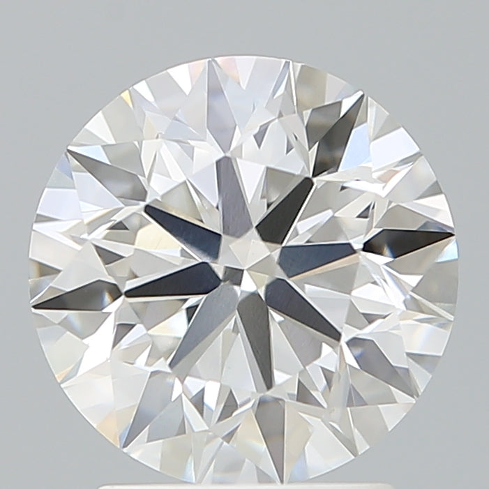 2.53 Carat Round Shaped, Excellent Cut, F Color, VVS2 Clarity, IGI Certified Lab Grown Diamond