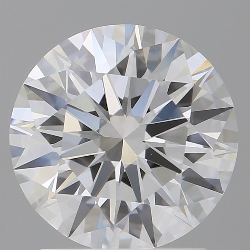 2.03 Carat Round Shaped, Ideal Cut, E Color, VVS2 Clarity, IGI Certified Lab Grown Diamond