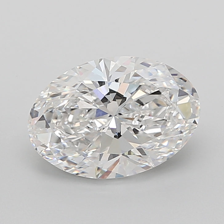5.01 Carat Oval Shaped, Ideal Cut, E Color, VVS1 Clarity, IGI Certified Lab Grown Diamond