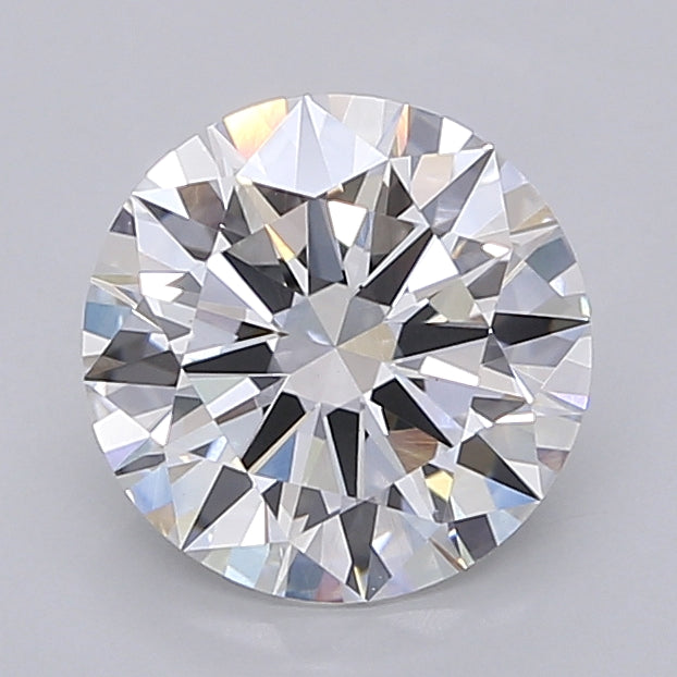 2.00 Carat Round Shaped, Excellent Cut, E Color, VVS2 Clarity, IGI Certified Lab Grown Diamond