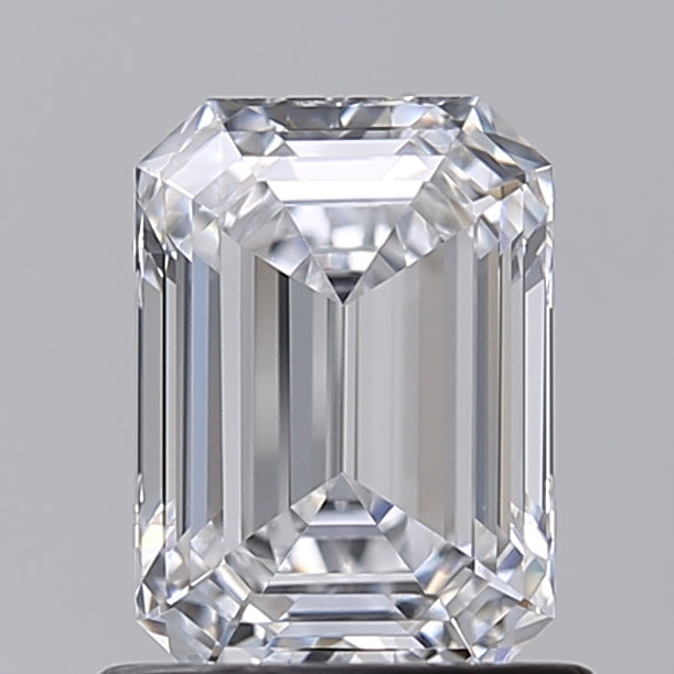 1.02 Carat Emerald Shaped, Excellent Cut, D Color, VVS1 Clarity, IGI Certified Lab Grown Diamond