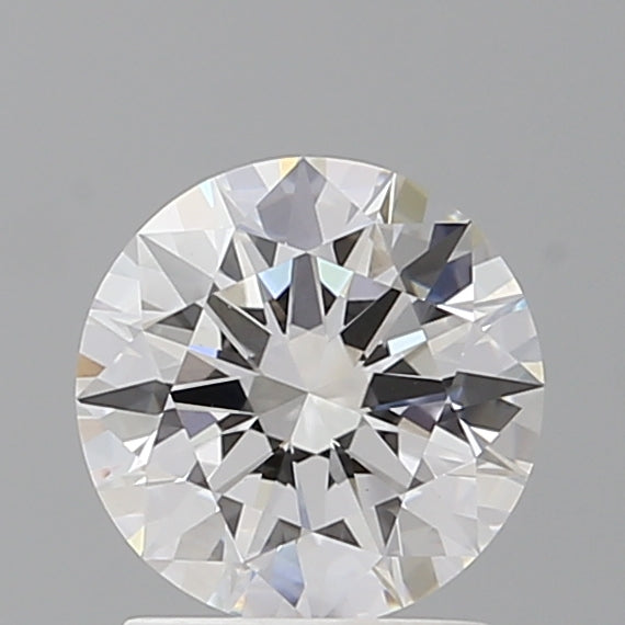 1.57 Carat Round Shaped, Ideal Cut, D Color, VVS2 Clarity, IGI Certified Lab Grown Diamond