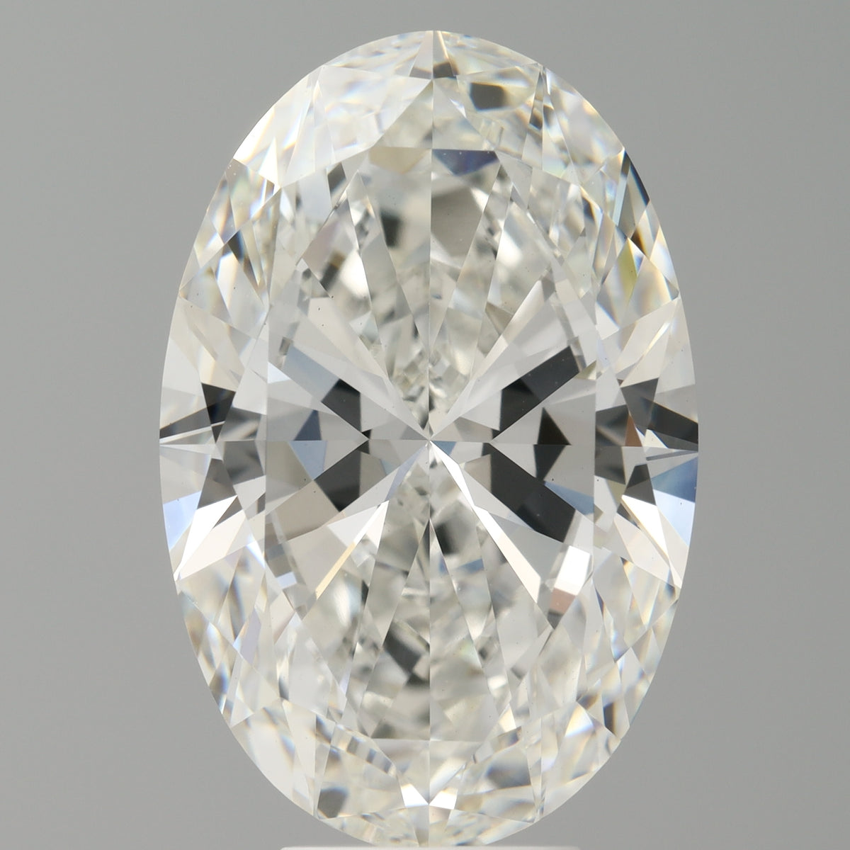 7.02 Carat Oval Shaped, Ideal Cut, F Color, VVS2 Clarity, IGI Certified Lab Grown Diamond