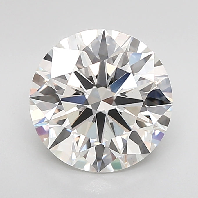 3.05 Carat Round Shaped, Ideal Cut, G Color, VS1 Clarity, IGI Certified Lab Grown Diamond