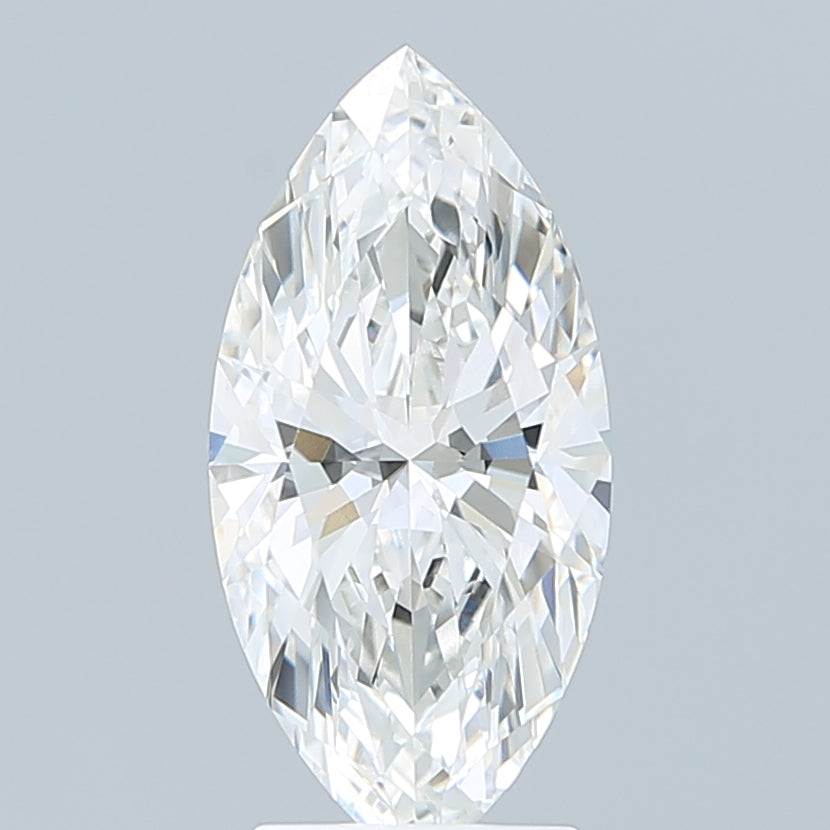 2.73 Carat Marquise Shaped, Ideal Cut, F Color, VVS2 Clarity, IGI Certified Lab Grown Diamond