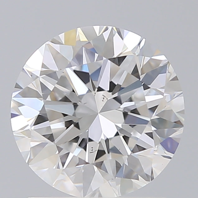 1.63 Carat Round Shaped, Excellent Cut, E Color, VS2 Clarity, IGI Certified Lab Grown Diamond